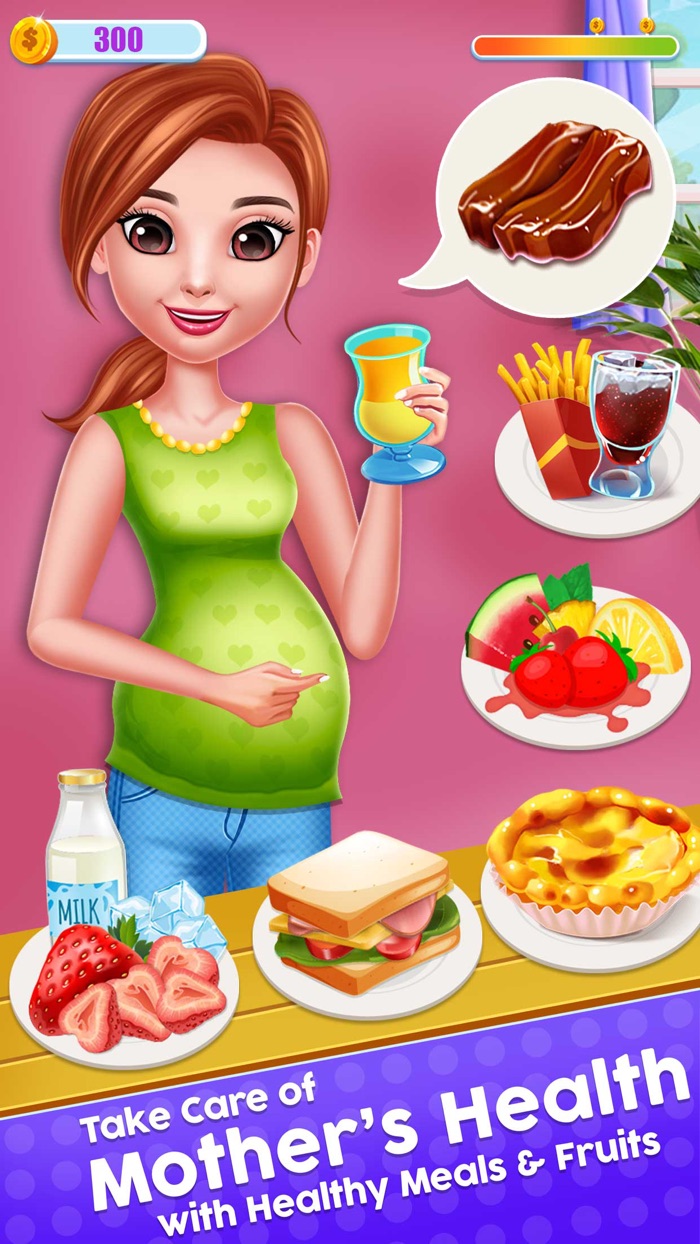 Mommy and baby daycare game