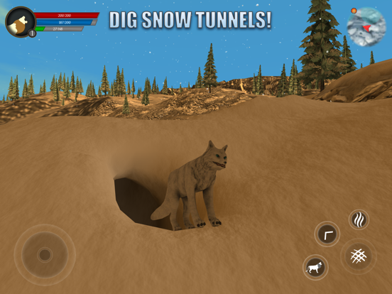Arctic Wolf Survival Simulator screenshot 3