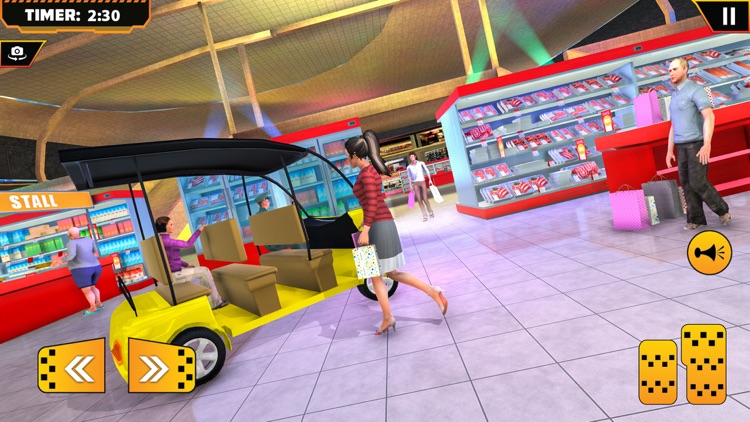 Supermarket Taxi Driving Game