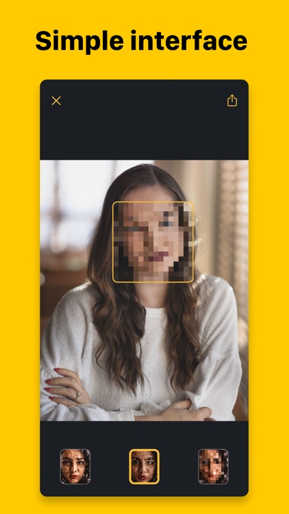 PixFace: Hide faces in photos screenshot-3
