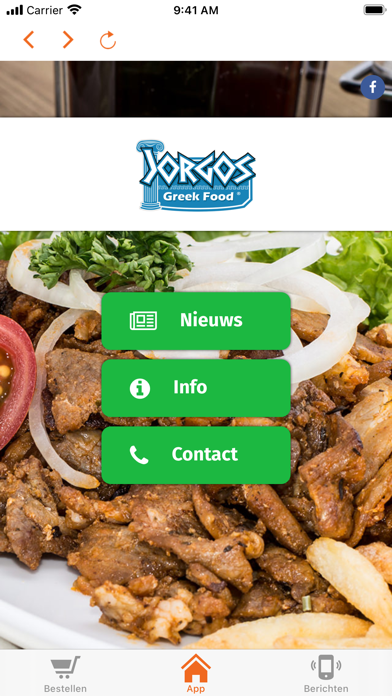 How to cancel & delete Greek Food Jorgos from iphone & ipad 1