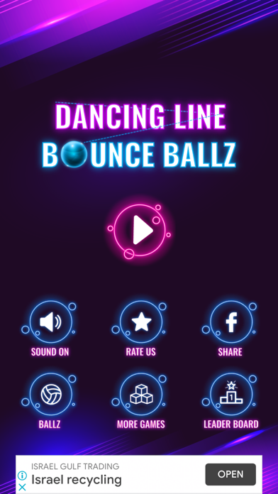 How to cancel & delete Dancing Line Bounce Ballz from iphone & ipad 1