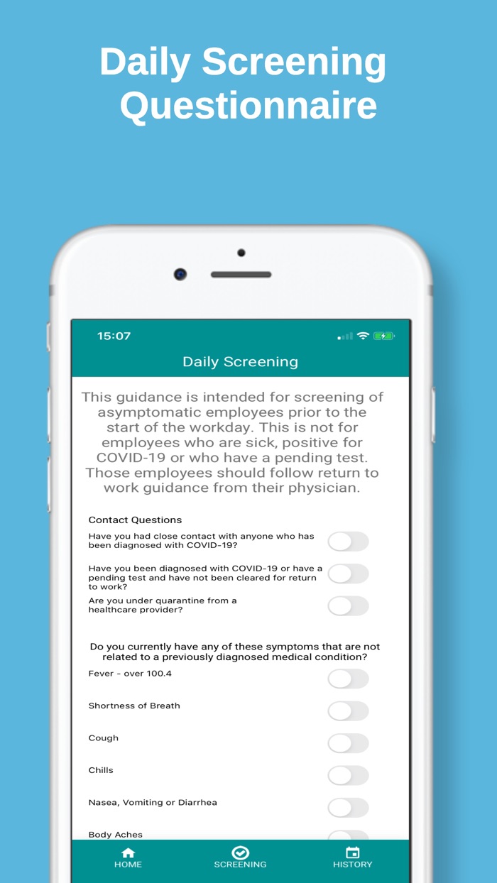 Blue Ocean Covid Screening