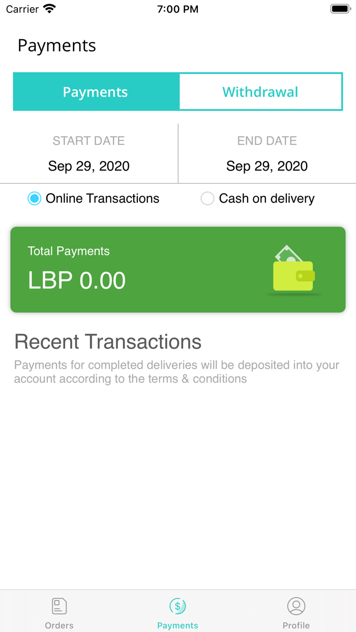 Klik Delivery Lebanon Agent