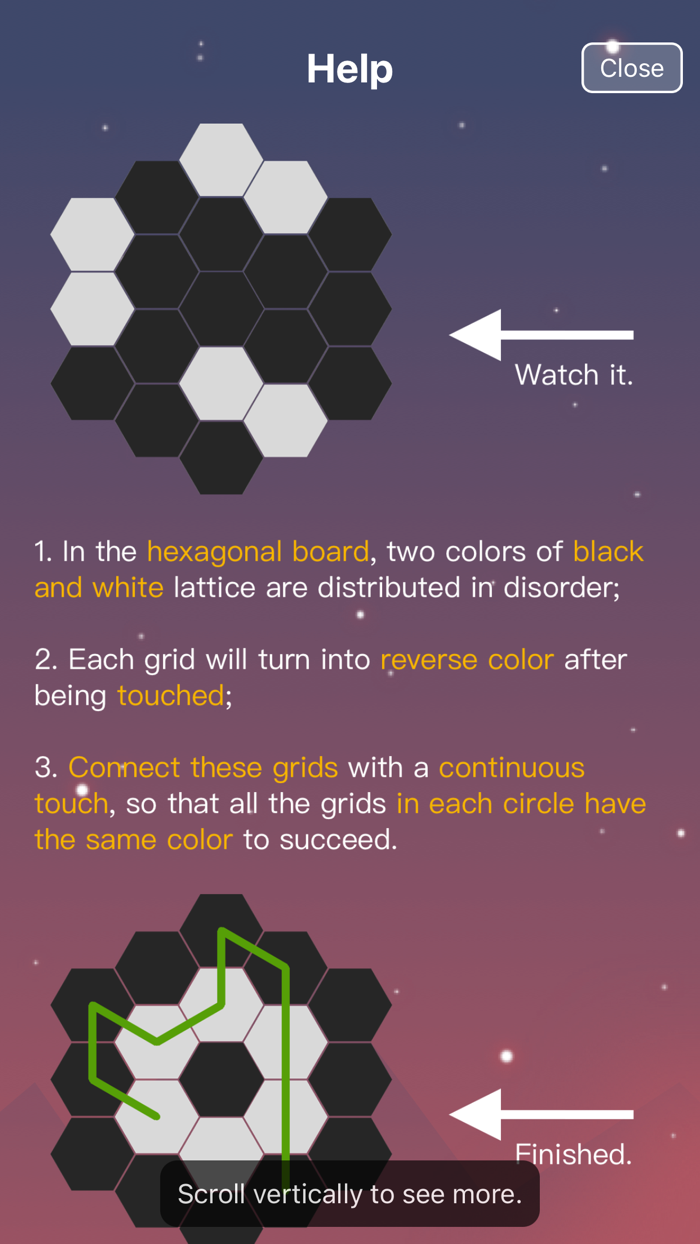 Hexa One Line Drawing