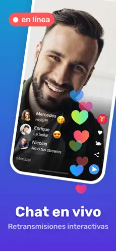 Screenshot 2 Ligar con Live Video Chat iphone