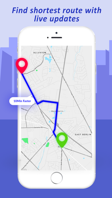 Navegador GPS: Mapas de CiudadCaptura de pantalla de1