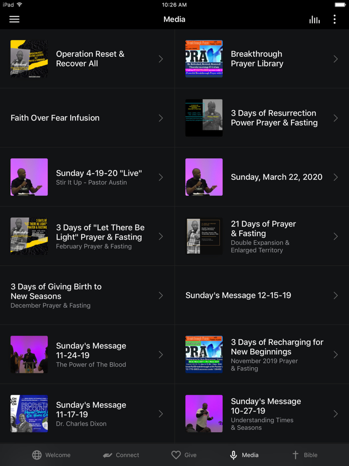 Pastor Austin  JP Victorious