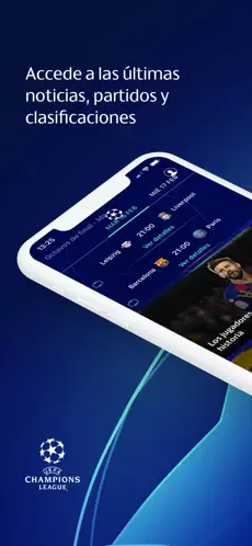 Captura 1 Oficial Champions League iphone