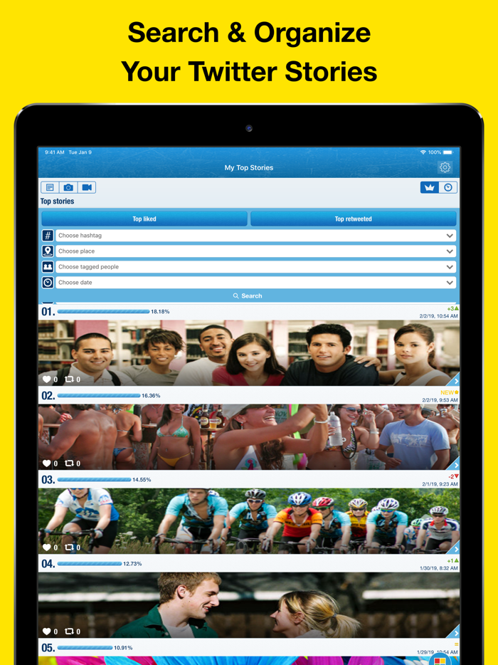 MyTopFans Pro for Twitter