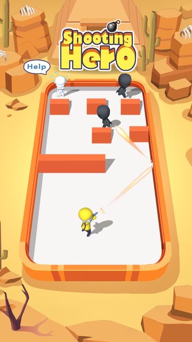 Shooting Hero: Sniper Robots screenshot 2
