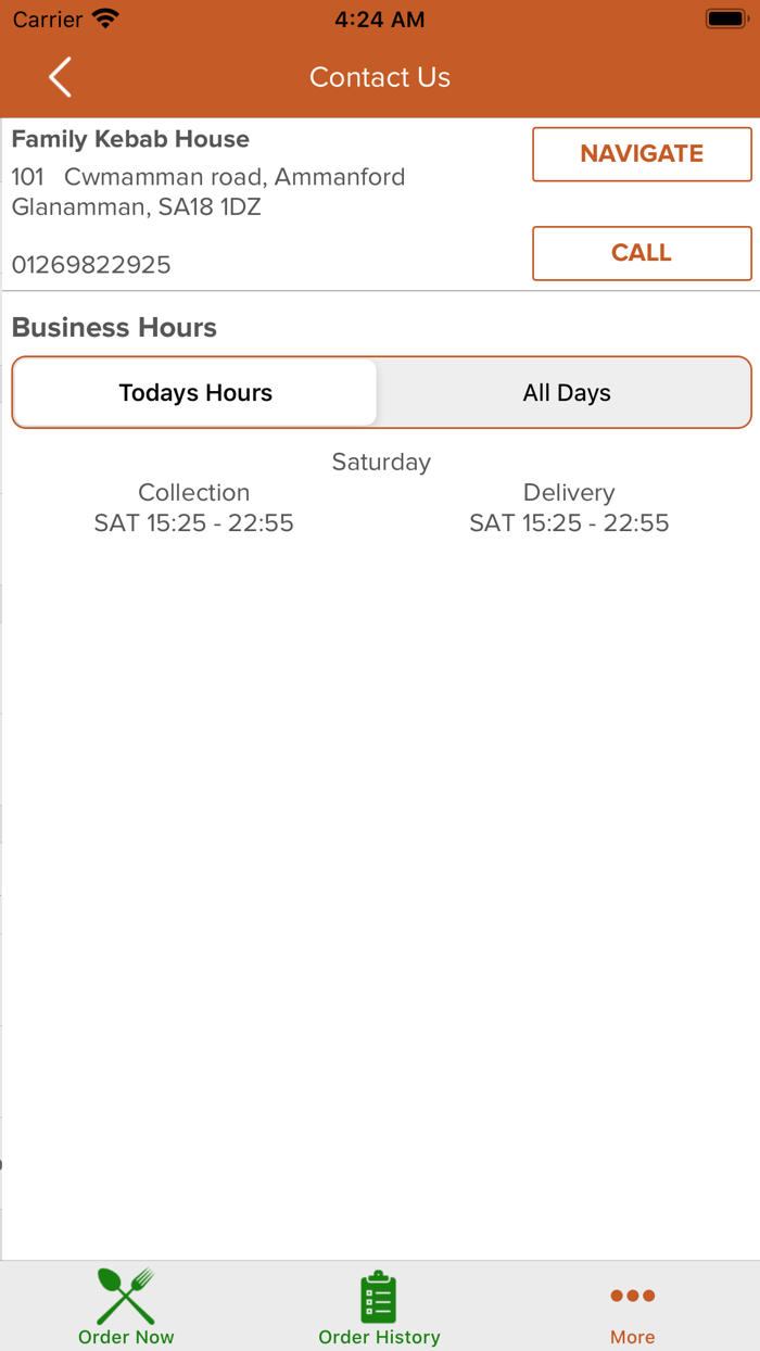 Family Kebab House Ammanford