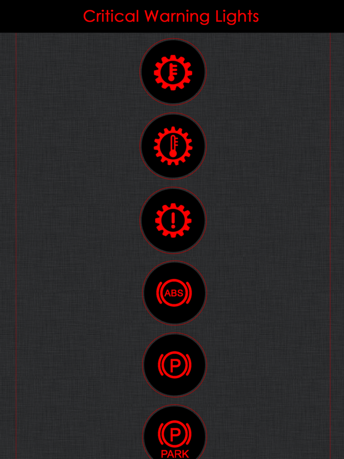 Land Rover Warning Lights Info