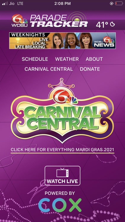 WDSU Parade Tracker