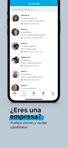 Screenshot 7 CornerJob - Empleo y trabajo iphone