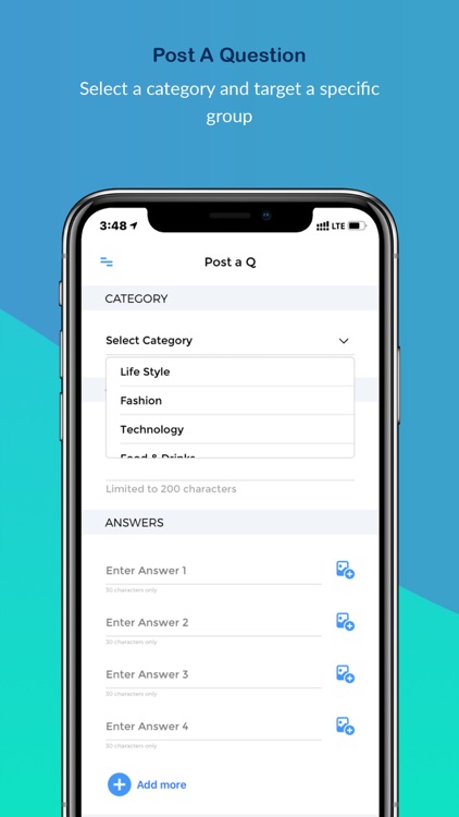 QiT- Social media survey app screenshot-4