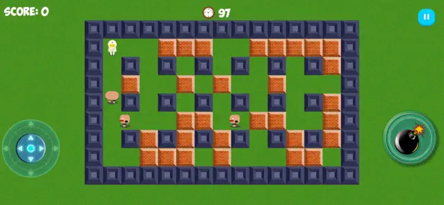 BOMBER BOB, game for IOS