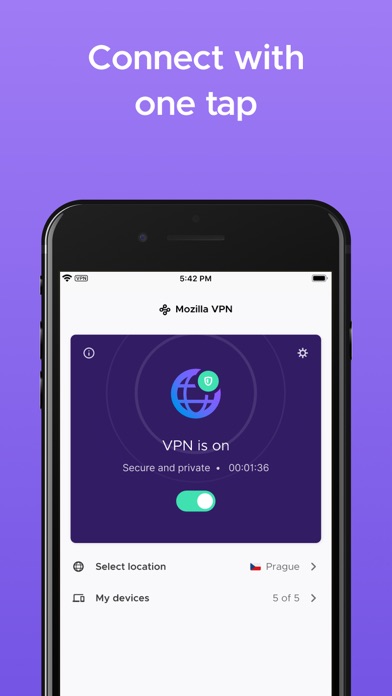 Mozilla VPN - Secure & Private screenshot 4