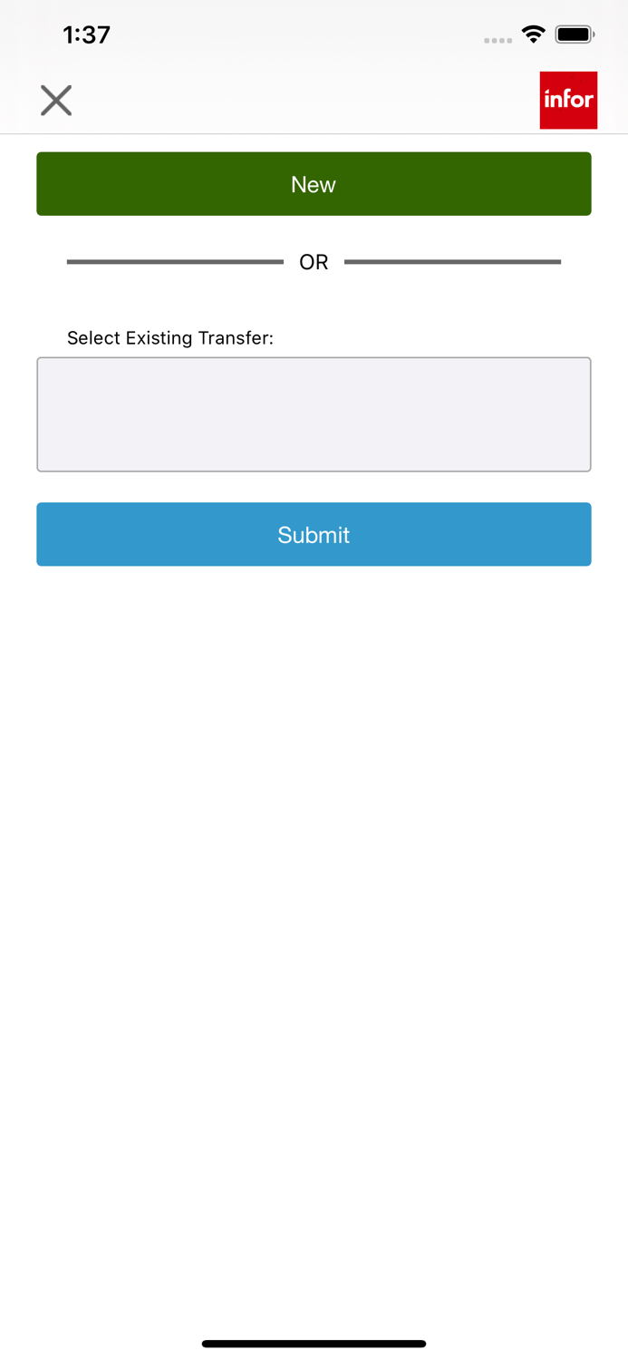 Infor EAM Asset Move