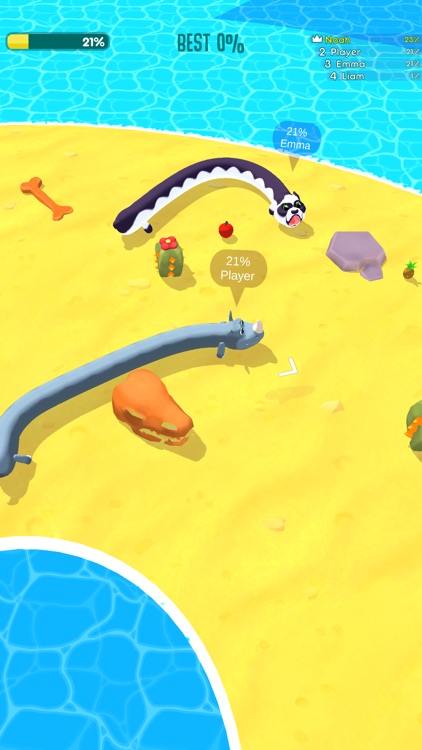 Snake Arena 3D: Battle Rivals! screenshot-3