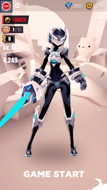 战斗少女跑酷 screenshot-0