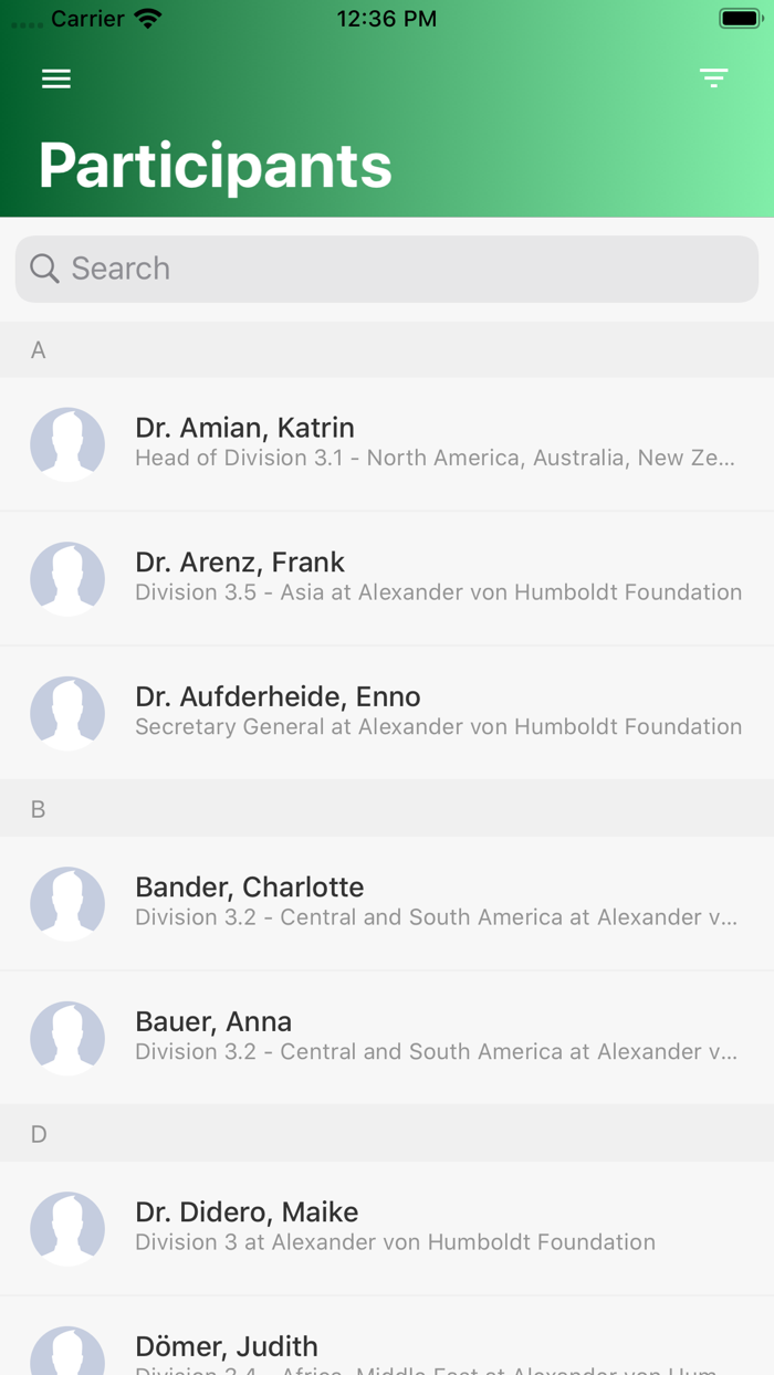 AvH Network Meeting 2021