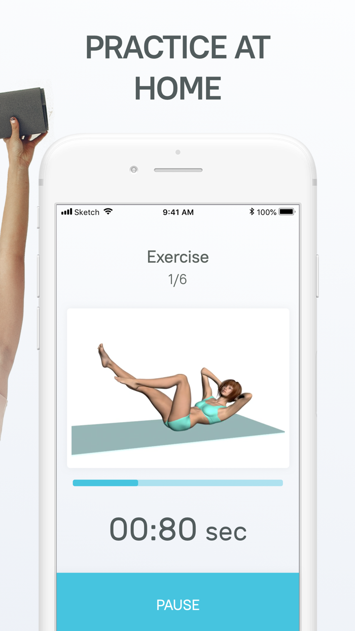 Heart Beat Rate. Daily yoga.