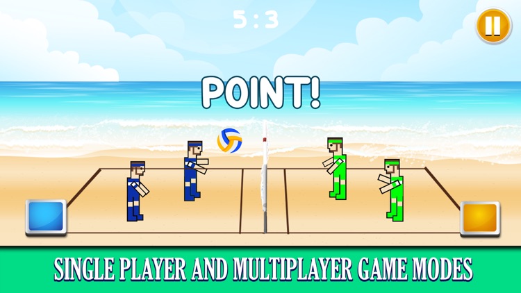 VolleyBall Sports Physics War screenshot-3