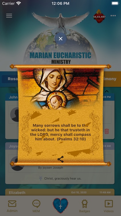 Marian Eucharistic Ministry