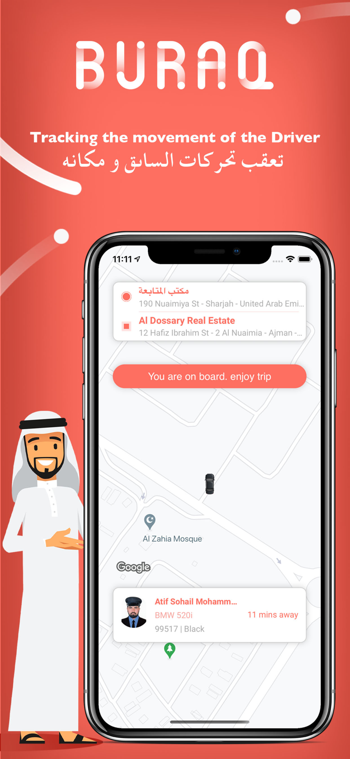 BURAQ - Rides, Delivery