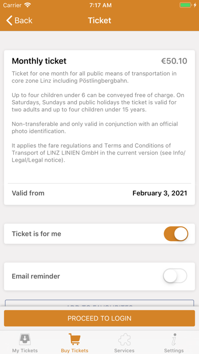 LINZ LINIEN – Ticket-App screenshot 4