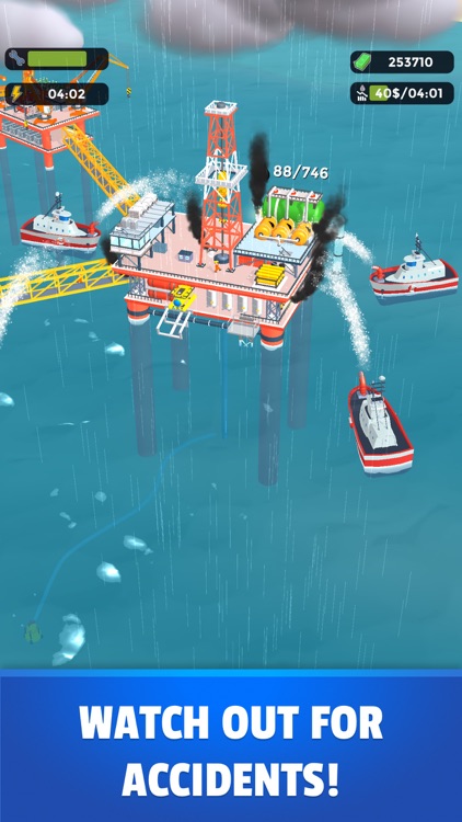 Idle Oil Rig