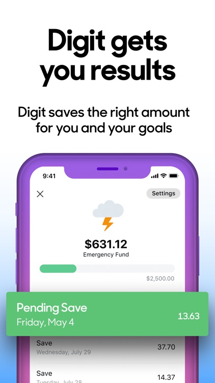 Digit Save Money. Pay off debt screenshot-4