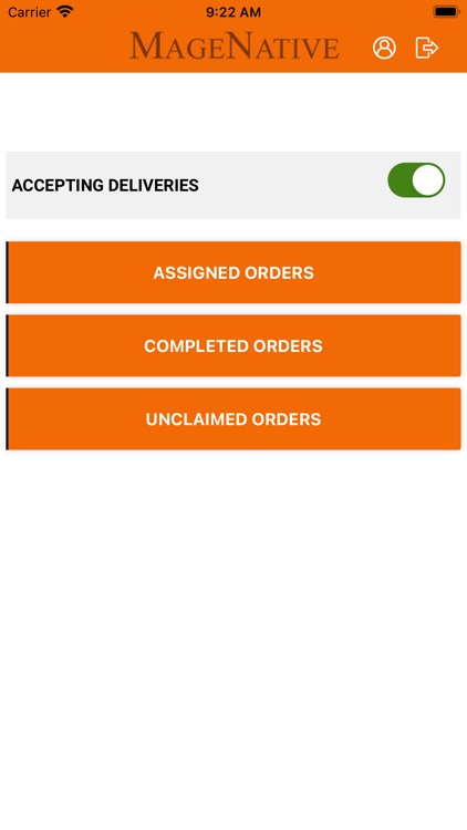 Magenative Delivery App