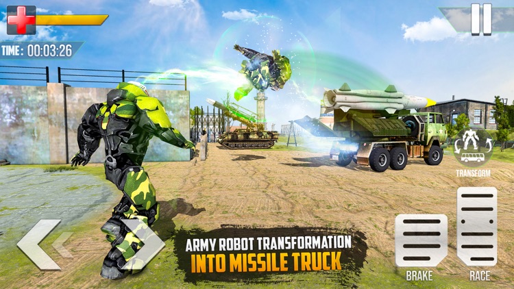 Army Robots Missiles Transport