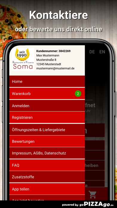 Pizzeria Soma Saarbrücken screenshot 3