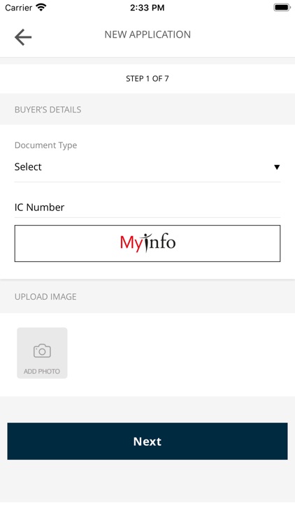Teck Wei Loan Application