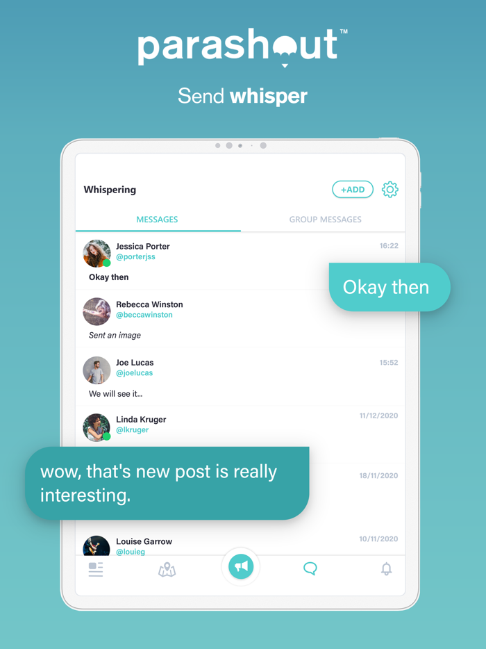 Parashout Local community app