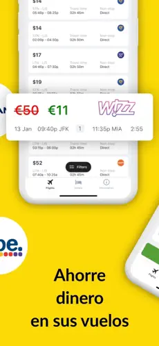 Snímek 2 Vuelos y billetes mas baratos iphone