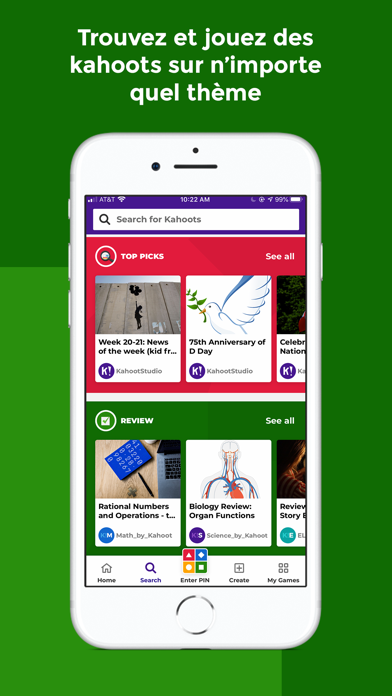 Kahoot! Jouez & créez des quiz Kahoot! Jouez & créez des quiz