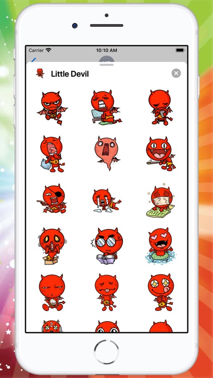Little Devil Sticker screenshot-0