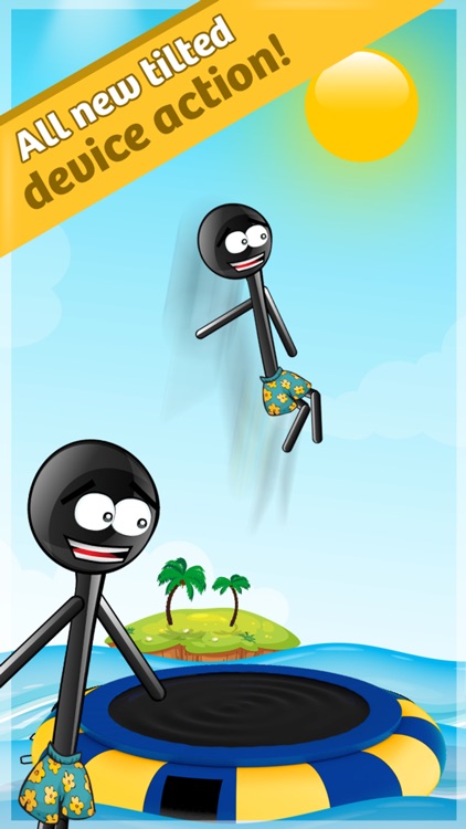 Stickman Water Trampoline