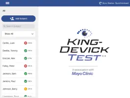 Game screenshot King-Devick Test w Mayo Clinic mod apk
