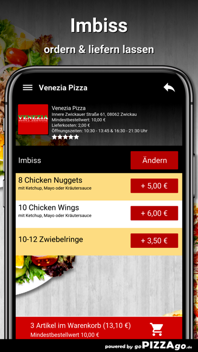 Venezia Pizza Zwickau screenshot 6