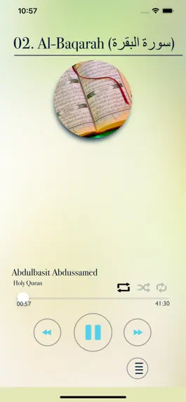 Game screenshot Abdulbasit Abdussamed Quran mod apk