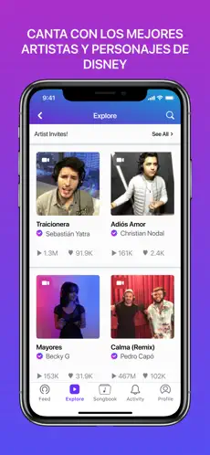 Imágen 6 Smule: Canto y karaoke social iphone
