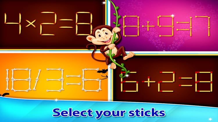 Maths Sticks Challenging Game