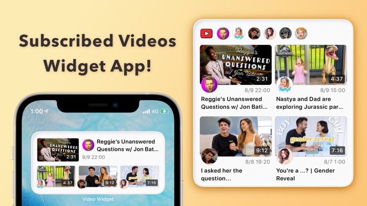 Video Feed Widget