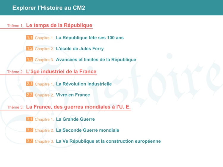 Explorer l'Histoire au CM2