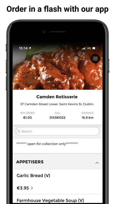 How to cancel & delete Camden Rotisserie Dublin from iphone & ipad 1